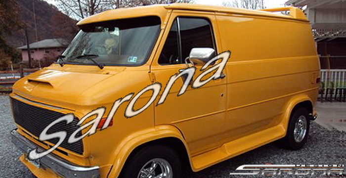 Custom Chevy G10/G20/G30 Van  All Styles Sun Visor (1971 - 1995) - $390.00 (Part #CH-006-SV)